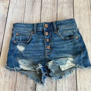 American Eagle Button Front Shorts 00